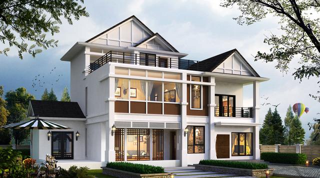 農(nóng)村這樣蓋紅磚房，瞬間秒殺城里豪華別墅