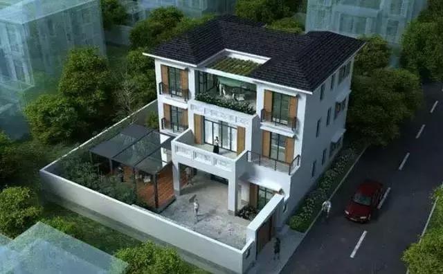 有“堂屋“還帶庭院的別墅，40萬都不到，要什么自行車！