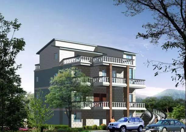 精選10套自建別墅戶型，含效果圖及平面圖