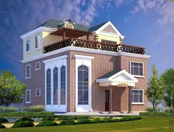 精選10套自建別墅戶型，含效果圖及平面圖