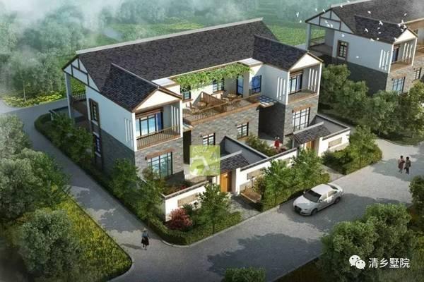 17X17米方正農(nóng)村別墅，旋轉(zhuǎn)樓梯雙車庫(kù)，秒殺城里商品房！