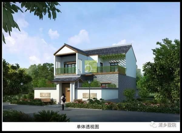 17X17米方正農(nóng)村別墅，旋轉(zhuǎn)樓梯雙車庫(kù)，秒殺城里商品房！