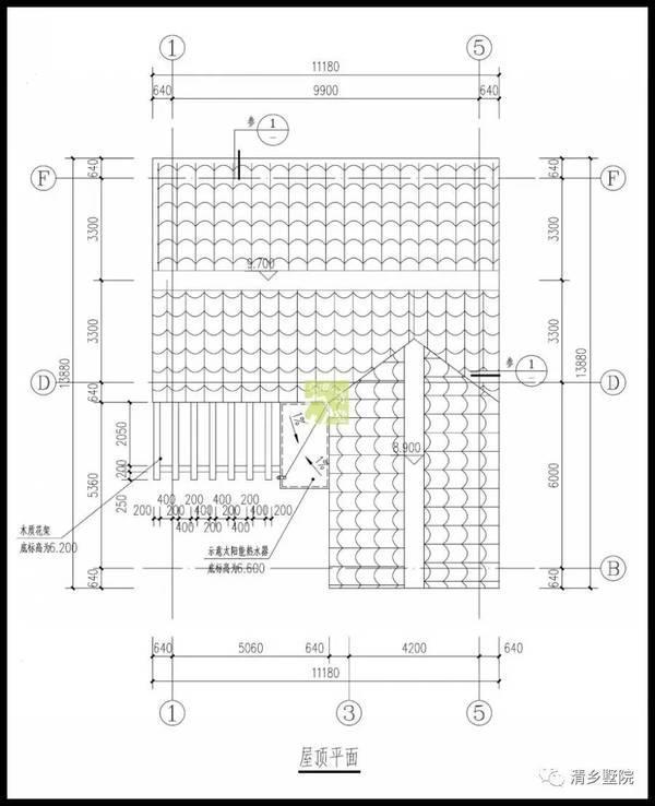 17X17米方正農(nóng)村別墅，旋轉(zhuǎn)樓梯雙車庫(kù)，秒殺城里商品房！