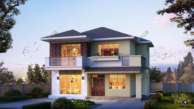 4套老百姓建得起的2層小樓房設(shè)計方案圖，你喜歡哪款？