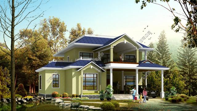 4套老百姓建得起的2層小樓房設(shè)計方案圖，你喜歡哪款？