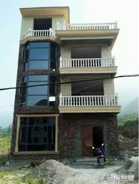 曬10棟完工的農(nóng)村自建房實(shí)景圖，小編我最喜歡第7棟