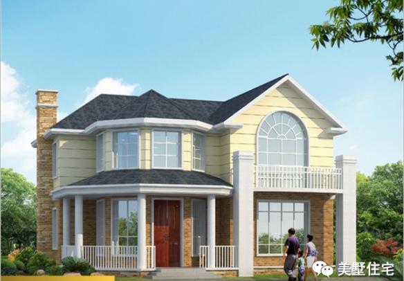 12款兩層小樓房外觀效果圖，風(fēng)格樣式各異