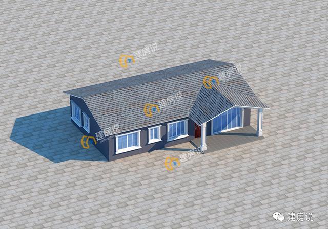 適合北方人建造的一層別墅設(shè)計(jì)圖紙