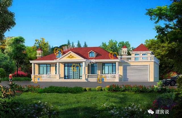 適合北方人建造的一層別墅設(shè)計(jì)圖紙