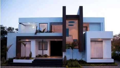 現(xiàn)代風(fēng)格別墅設(shè)計圖，簡約大氣，透著時尚風(fēng)