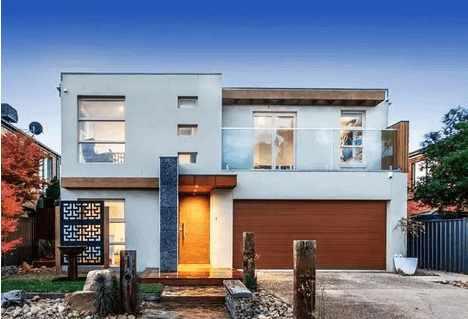 現(xiàn)代風(fēng)格別墅設(shè)計圖，簡約大氣，透著時尚風(fēng)