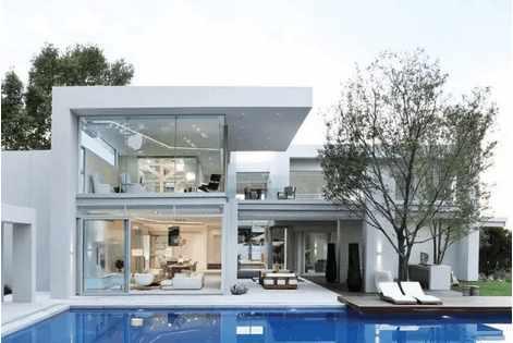 現(xiàn)代風(fēng)格別墅設(shè)計圖，簡約大氣，透著時尚風(fēng)