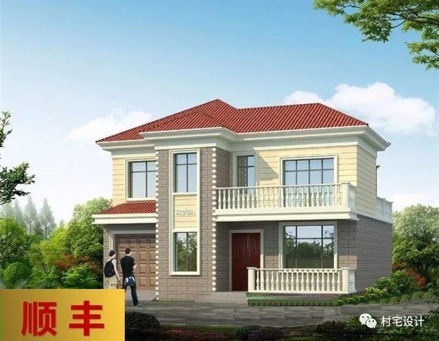 幾款造價(jià)20萬(wàn)以?xún)?nèi)的二層房屋住宅設(shè)計(jì)圖