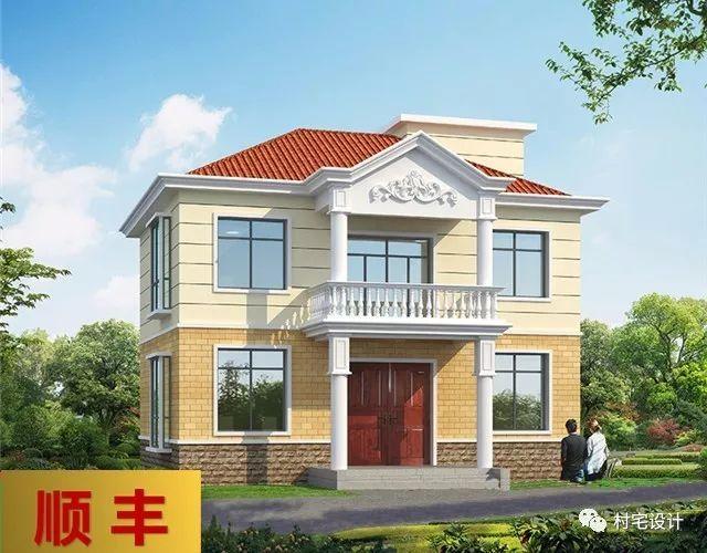 幾款造價(jià)20萬(wàn)以?xún)?nèi)的二層房屋住宅設(shè)計(jì)圖