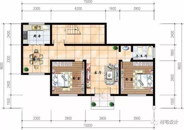 幾款造價(jià)20萬(wàn)以?xún)?nèi)的二層房屋住宅設(shè)計(jì)圖