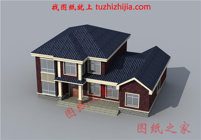 農(nóng)村4間2層樓房設(shè)計圖 ，帶有烤火房，適宜居住