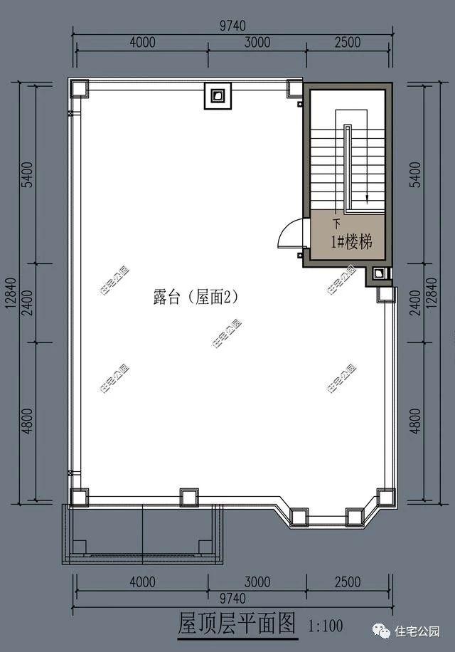 二層簡約小別墅設計圖，設計不在繁復，舒適就行