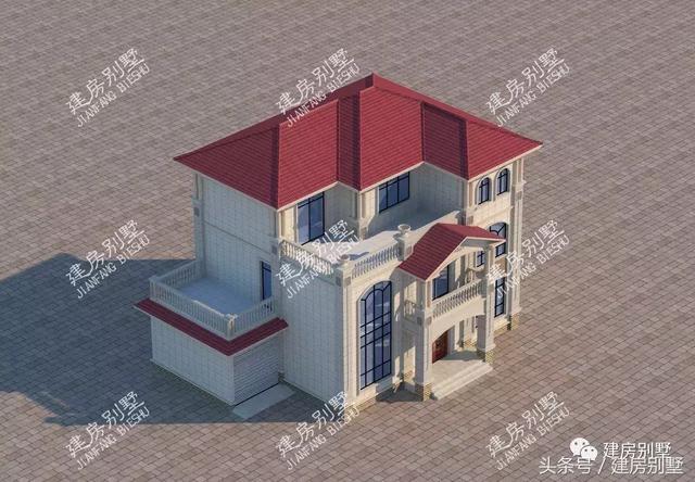 多款帶車庫的小別墅設(shè)計圖紙，愛車一族的福音