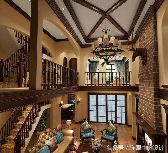 450平托斯卡納風(fēng)格別墅豪宅實(shí)拍，土豪才敢這樣裝