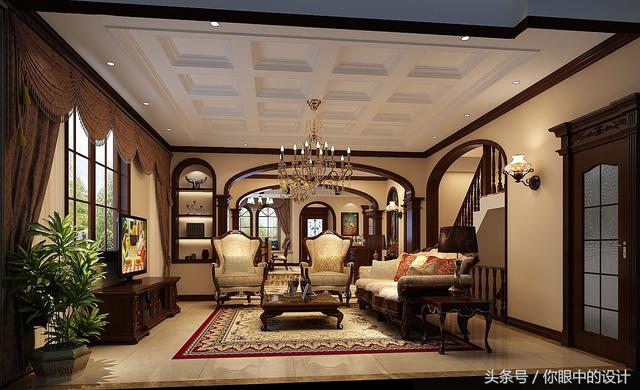 450平托斯卡納風(fēng)格別墅豪宅實(shí)拍，土豪才敢這樣裝