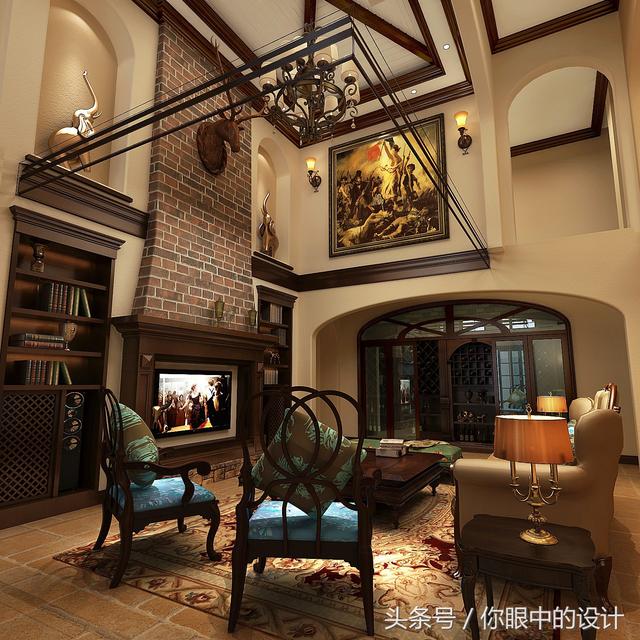 450平托斯卡納風(fēng)格別墅豪宅實(shí)拍，土豪才敢這樣裝