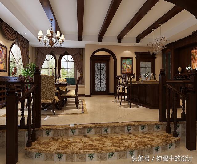 450平托斯卡納風(fēng)格別墅豪宅實(shí)拍，土豪才敢這樣裝