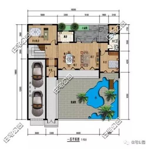 農(nóng)村自建房，沒有院子可怎么行，2套農(nóng)村大院戶型分享！