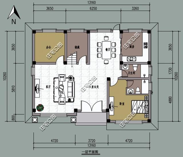 農(nóng)村的堂屋客廳怎么設(shè)計才實用？這3套戶型不要錯過！
