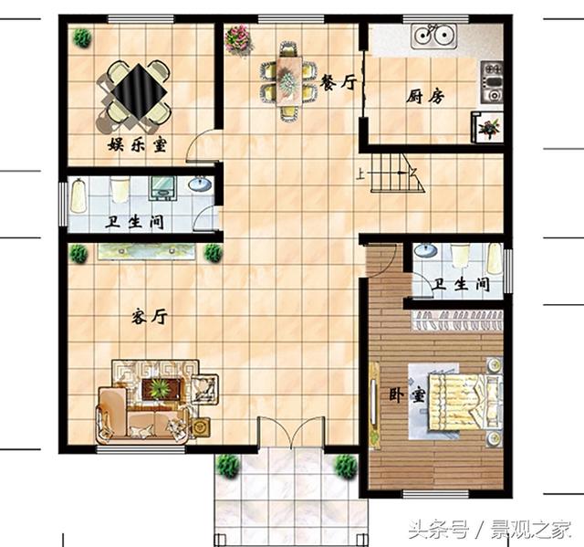 農(nóng)村三層別墅設(shè)計(jì)圖及效果圖，美觀(guān)大氣