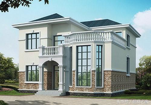 二層小別墅設(shè)計(jì)圖，樓中樓結(jié)構(gòu)，外觀漂亮，簡(jiǎn)單