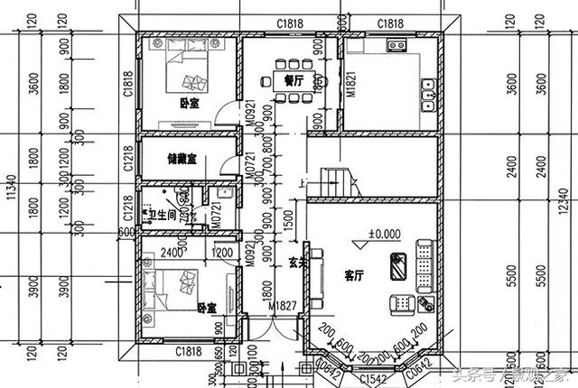 二層小別墅設(shè)計(jì)圖，樓中樓結(jié)構(gòu)，外觀漂亮，簡(jiǎn)單