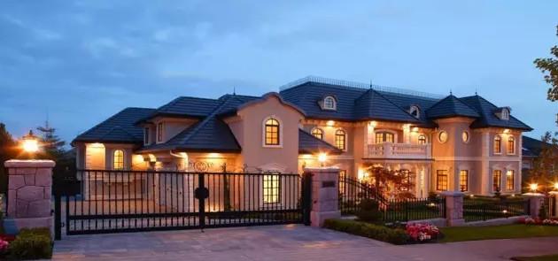 10套莊園式別墅，奢華典雅，媲美四合院