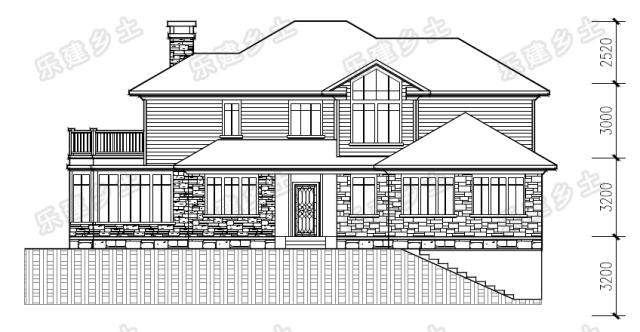 19x17米二層坡地別墅設(shè)計(jì)，利用獨(dú)特地勢創(chuàng)造藝術(shù)生活