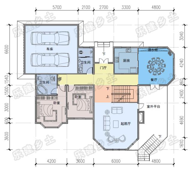19x17米二層坡地別墅設(shè)計(jì)，利用獨(dú)特地勢創(chuàng)造藝術(shù)生活