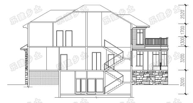 19x17米二層坡地別墅設(shè)計(jì)，利用獨(dú)特地勢創(chuàng)造藝術(shù)生活