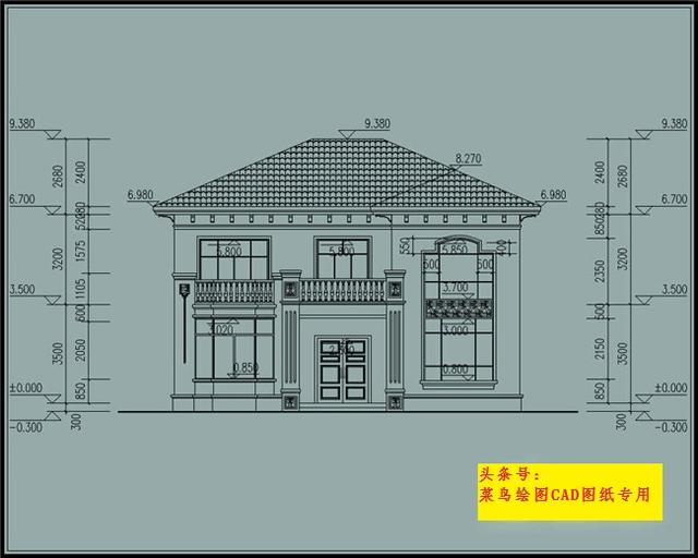 19萬建2層別墅！二室兩廳一廚一衛(wèi)，戶型簡(jiǎn)約大氣的農(nóng)村型別墅