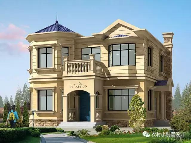 15套2017年最新潮二層農(nóng)村別墅，這樣蓋既實(shí)用又上檔次！