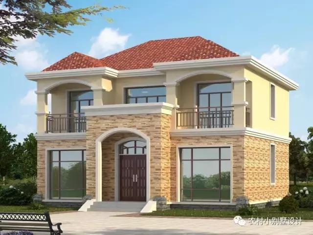15套2017年最新潮二層農(nóng)村別墅，這樣蓋既實(shí)用又上檔次！