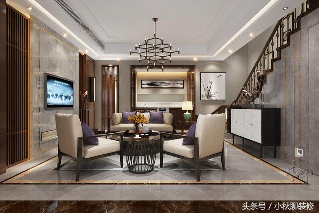 320平別墅設(shè)計(jì)，輕奢簡(jiǎn)美風(fēng)！——西安