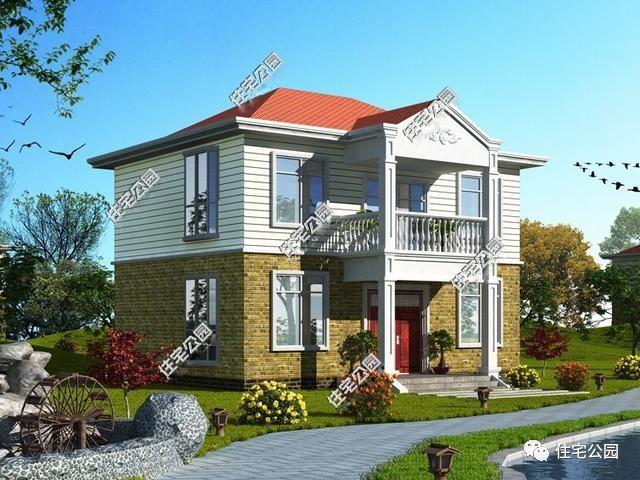 5套農(nóng)村10X11米戶型推薦，最愛第三套別墅設(shè)計！