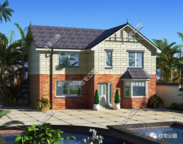 5套農(nóng)村10X11米戶型推薦，最愛第三套別墅設(shè)計！