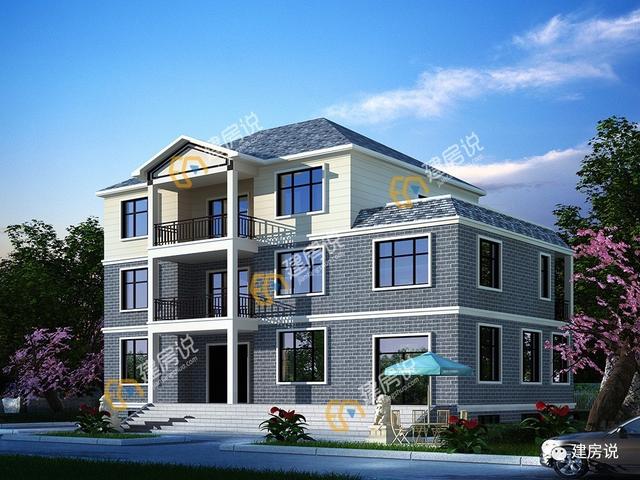 10款經(jīng)濟美觀戶型圖，在俺們農(nóng)村相親必備別墅