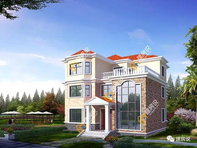 10款經(jīng)濟美觀戶型圖，在俺們農(nóng)村相親必備別墅