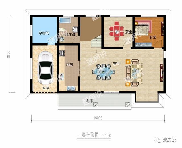 主體造價20萬的二層農(nóng)村別墅，經(jīng)濟實用中的經(jīng)典戶型