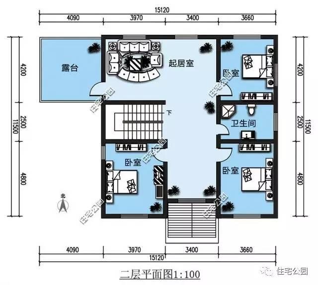 2017年最新6套雙層別墅，接地氣的農(nóng)村自建房戶型，含圖紙