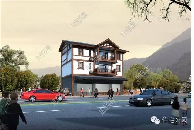 農(nóng)村宅基地臨街、兩側(cè)無窗怎么建房？不如看看這2套戶型