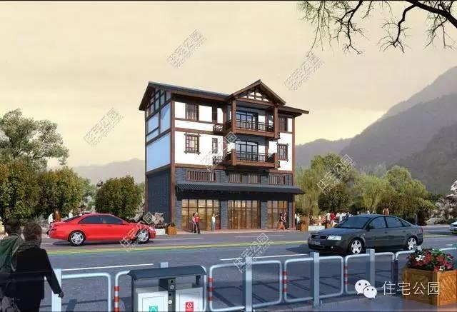 農(nóng)村宅基地臨街、兩側(cè)無窗怎么建房？不如看看這2套戶型