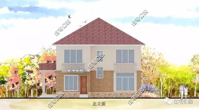 13X15米的實(shí)用農(nóng)村雙層別墅，帶柴火房，含圖紙預(yù)算
