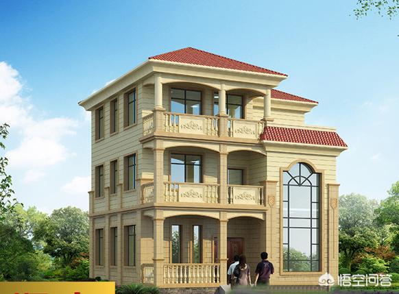 面寬和進(jìn)深都是9.5米的農(nóng)村自建房如何設(shè)計圖紙？