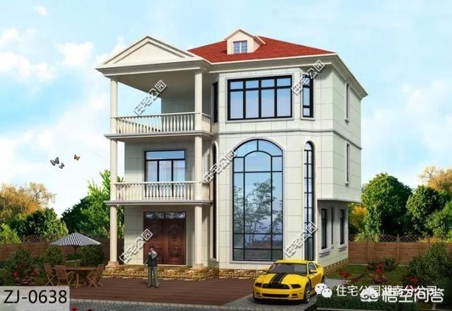 面寬和進(jìn)深都是9.5米的農(nóng)村自建房如何設(shè)計圖紙？